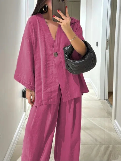 Casual Cotton Linen Sets