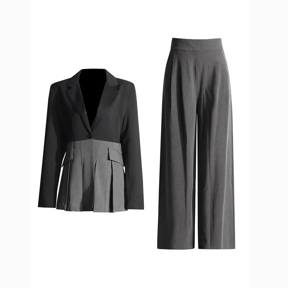 Elegant Black & Gray Set