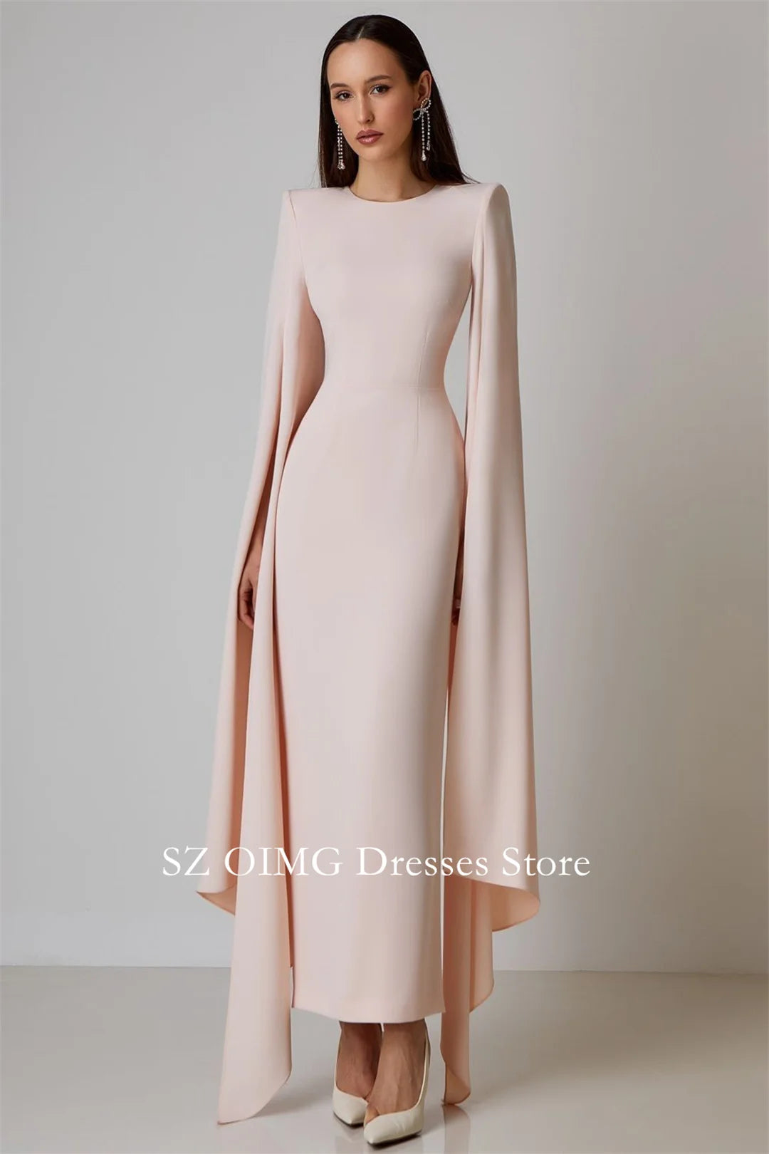 O-Neck Women Maxi Dress