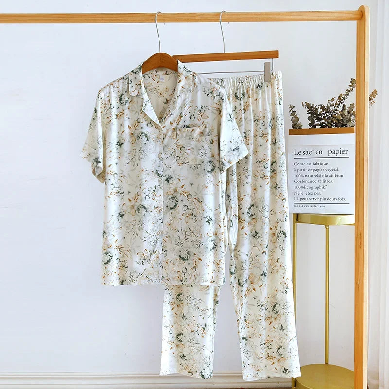 Flowers pajamas