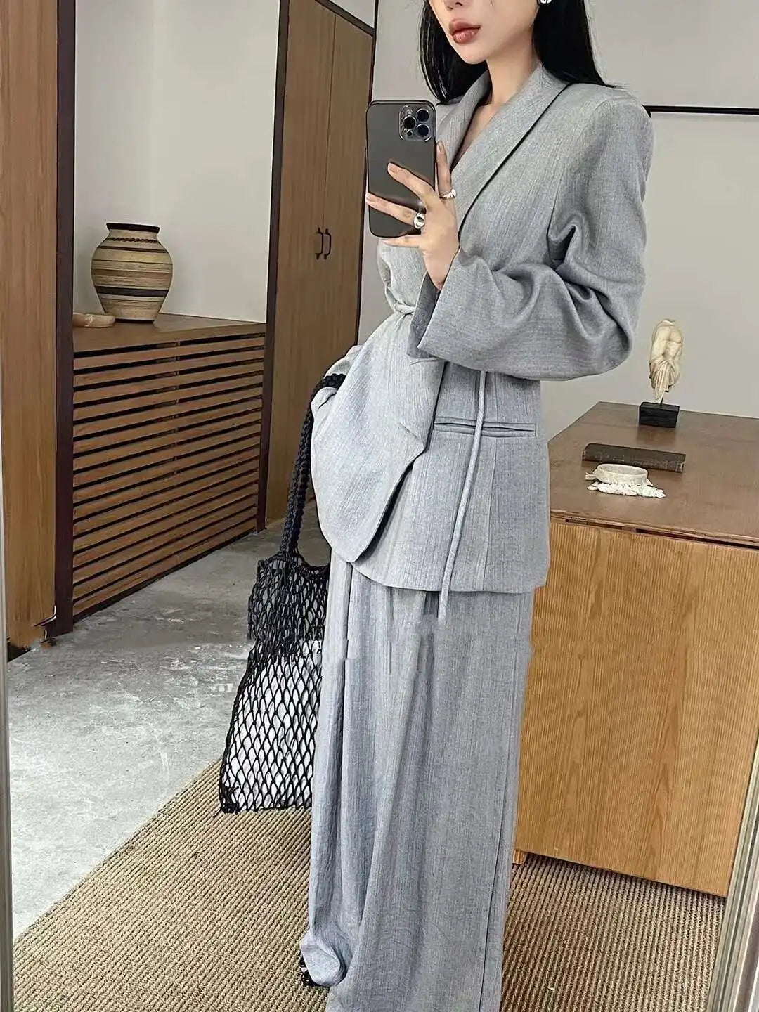 Two Piece Spring Autumn Female Sets