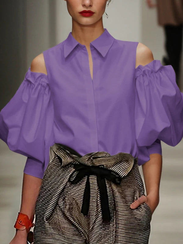 Tuxedo Blouse Shirts