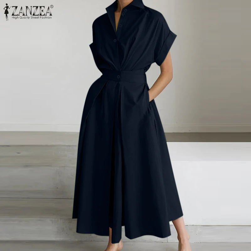 Short Sleeve Casual Dress