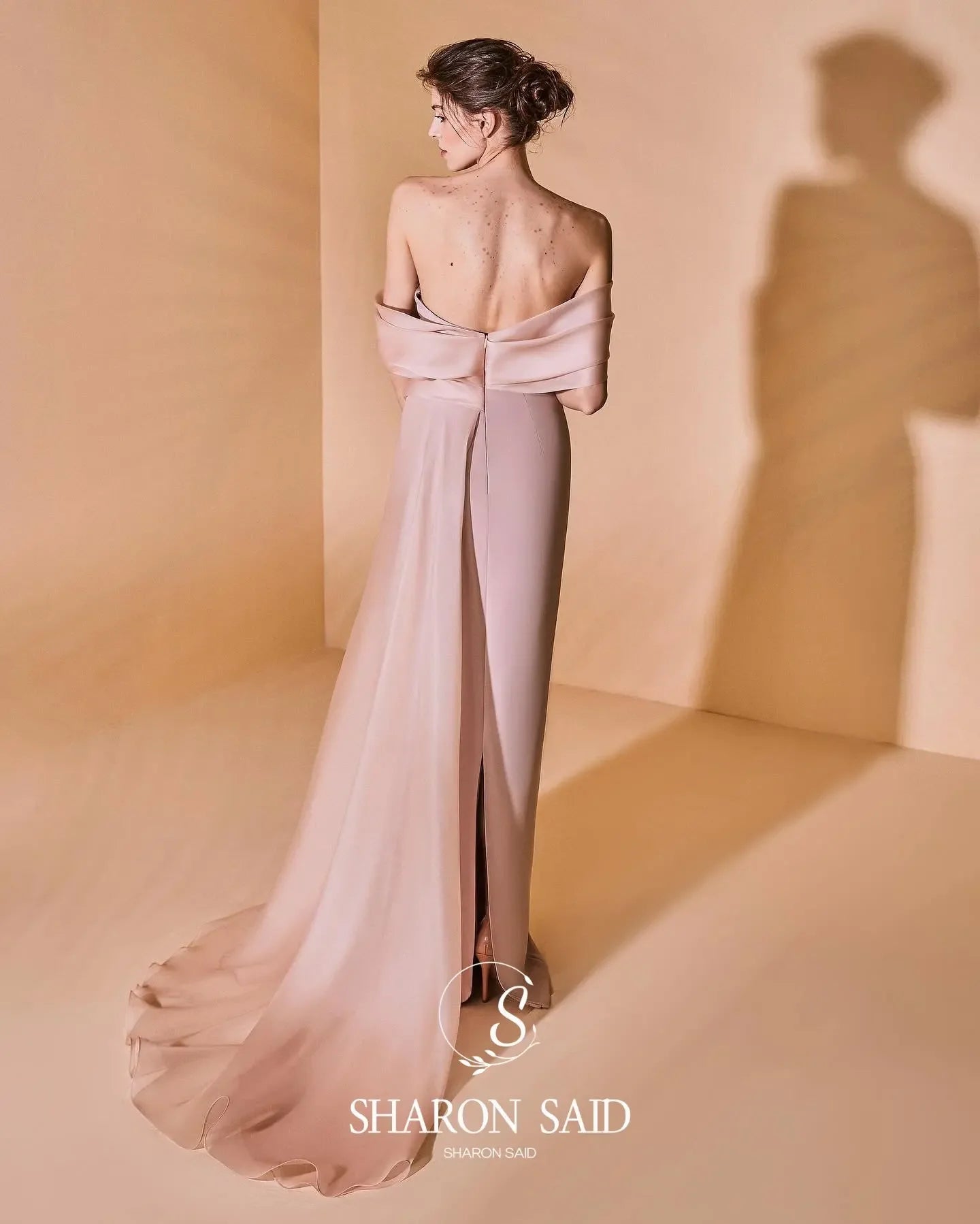 Off Shoulder Evening Dress