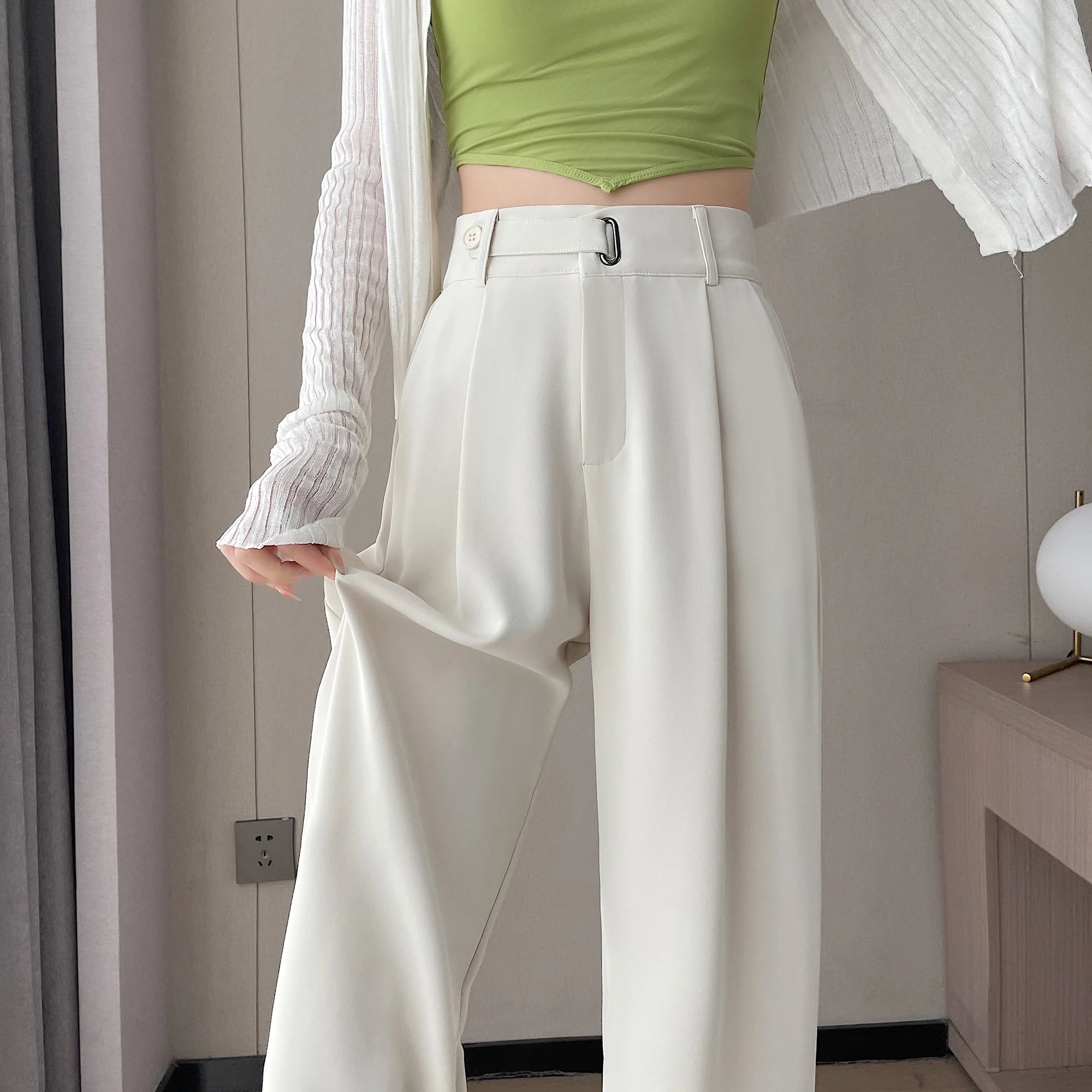 Casual Wide Leg Pants