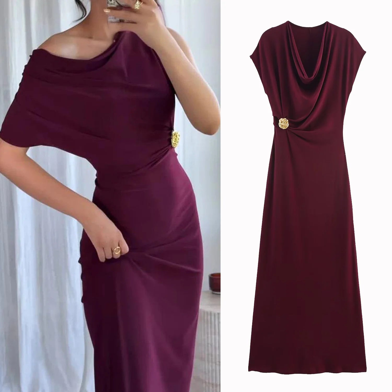 Sleeveless Long Dress