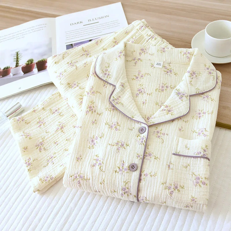 Cotton long-sleeve Pajama