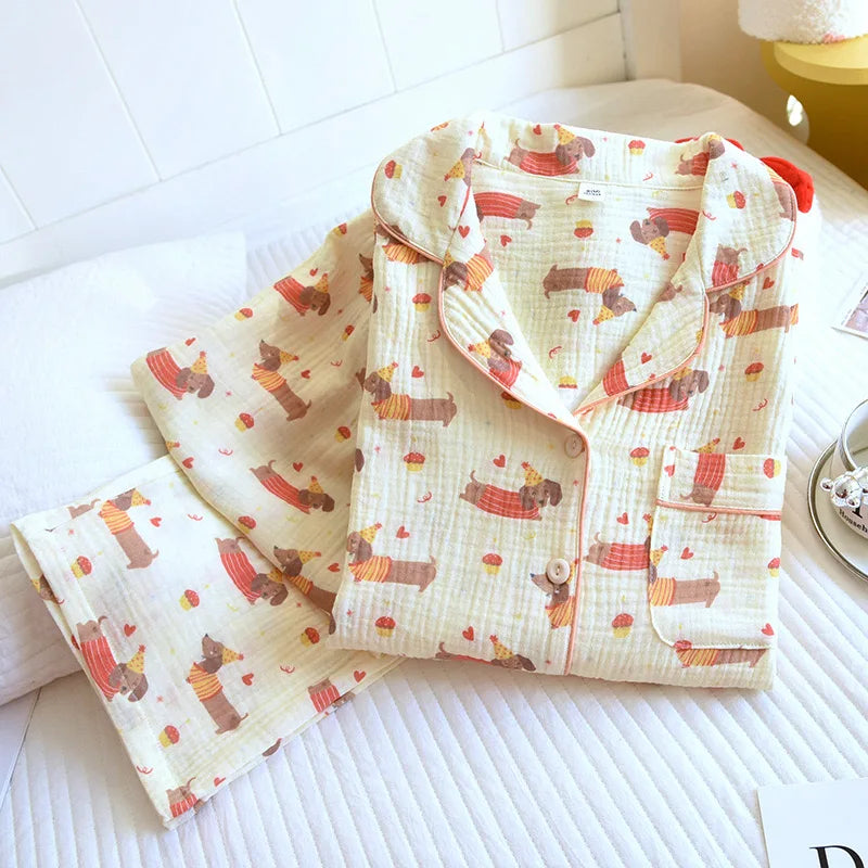 Cotton long-sleeve Pajama