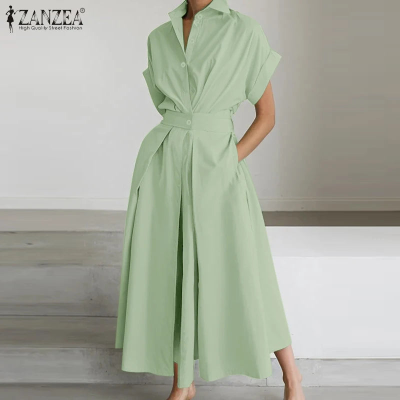 Short Sleeve Casual Dress