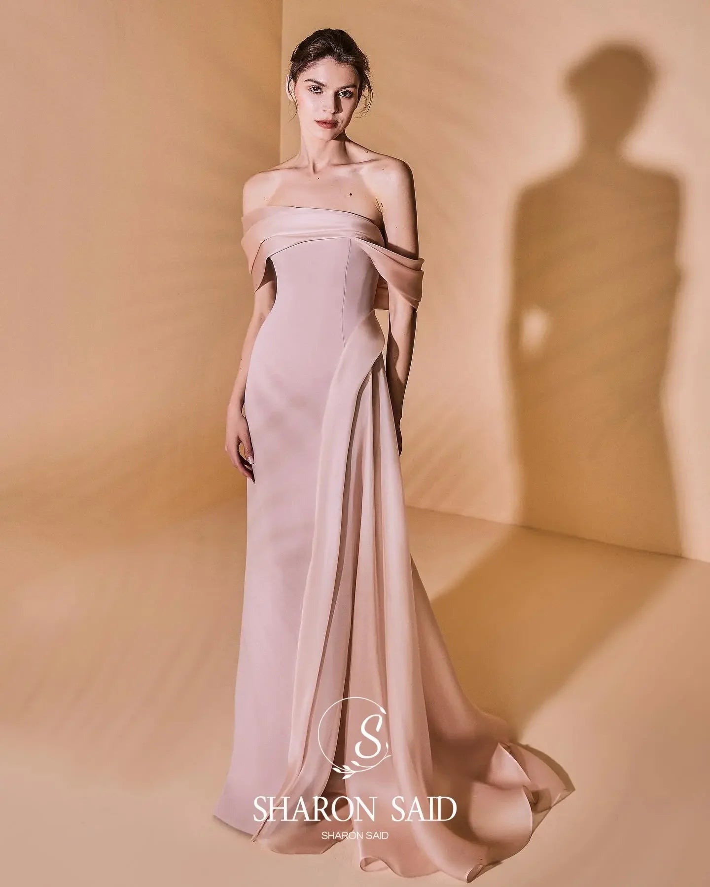 Off Shoulder Evening Dress