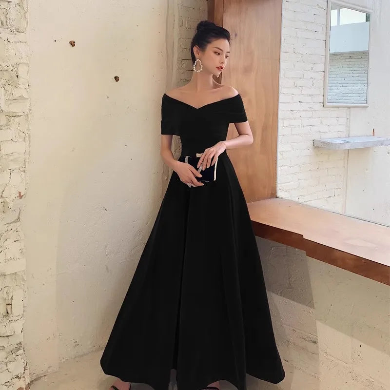 Off Shoulder Maxi Dress