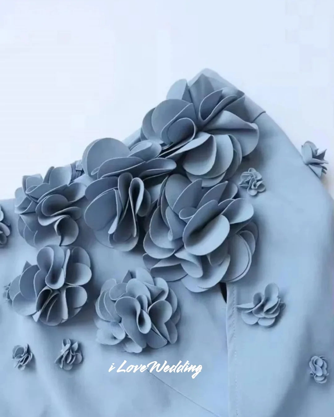 Blue One Shoulder Dress