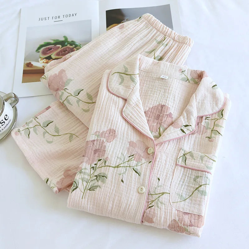 Cotton long-sleeve Pajama
